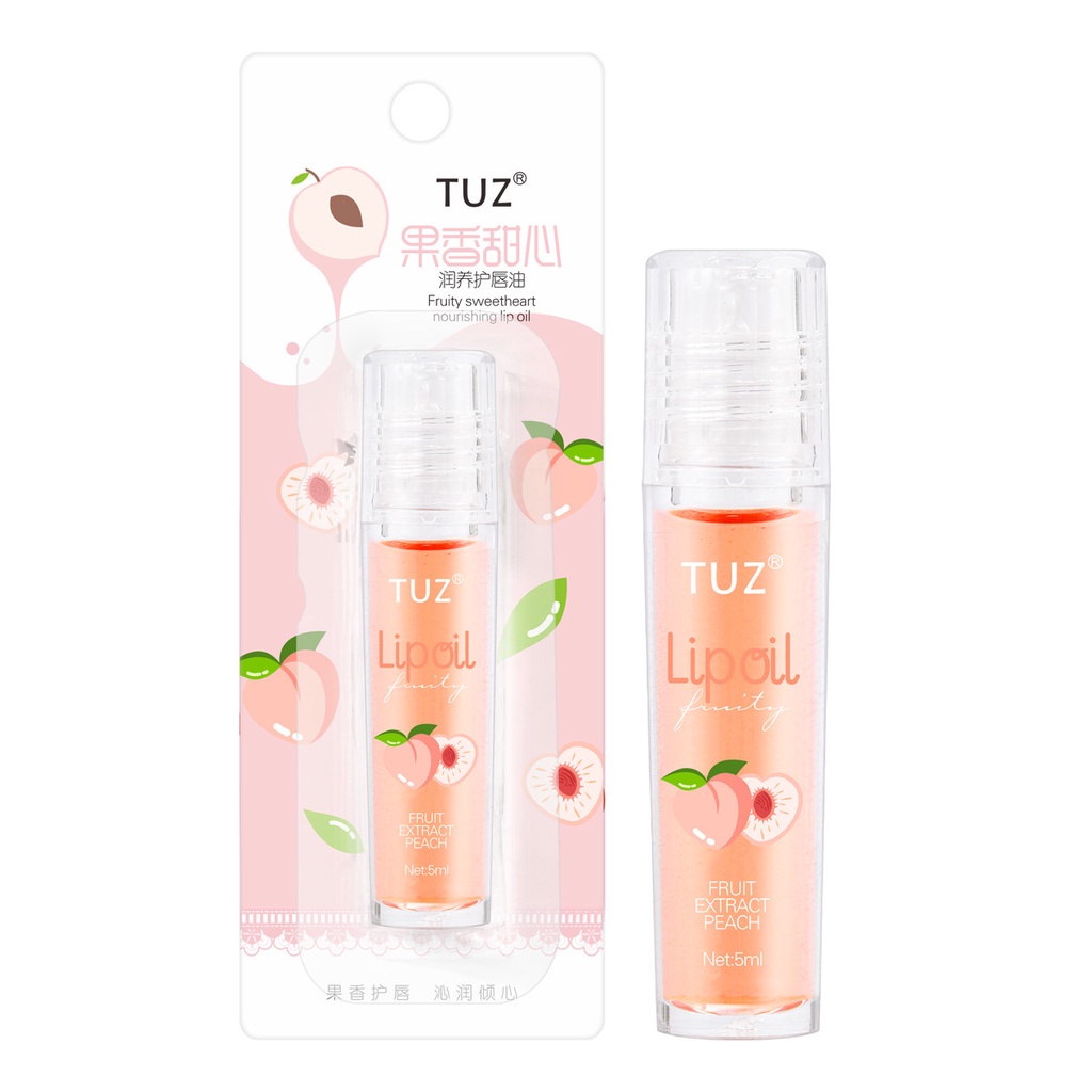 Son Bóng Dưỡng Ẩm Hương Trái Cây Trong Suốt Dạng Lăn