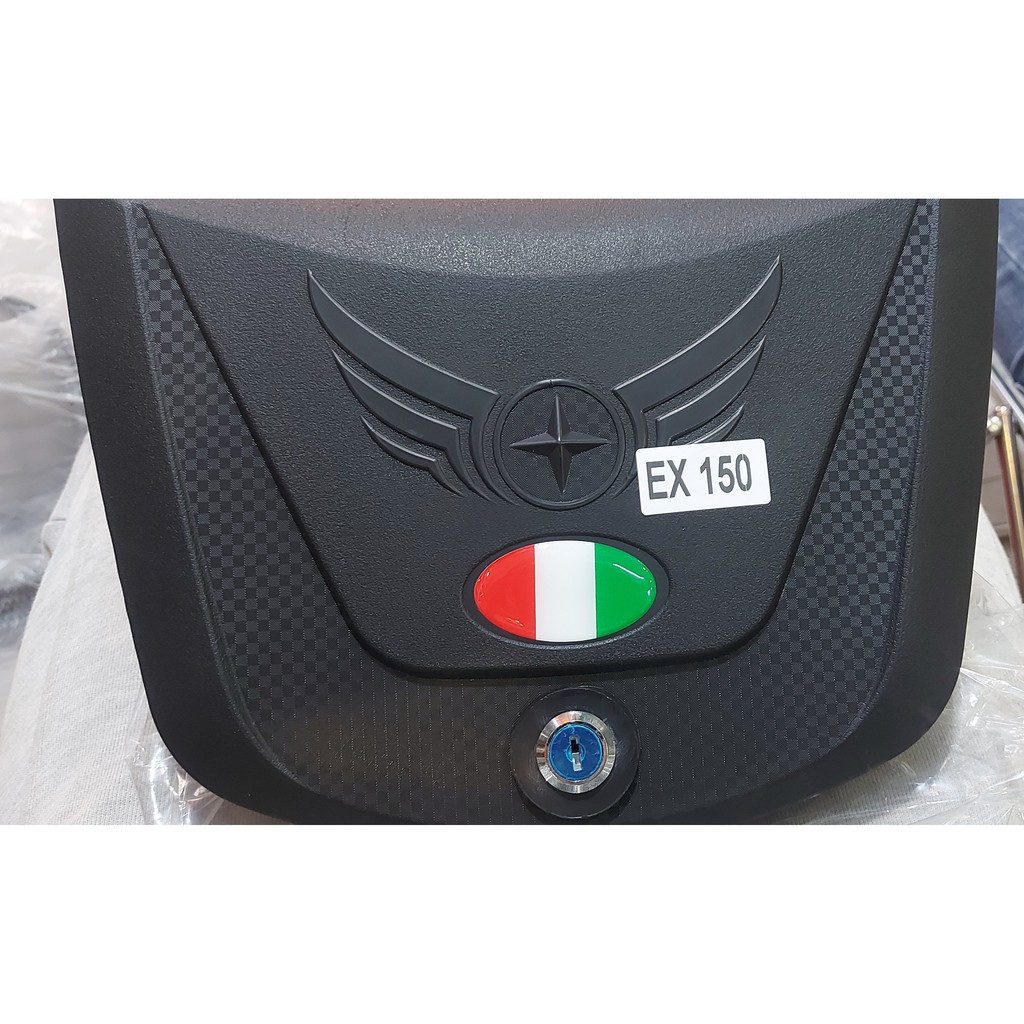 Thùng giữa KAPPA có khóa gài dành cho dòng xe Exciter10,11,150 ,Winner , WinnerX