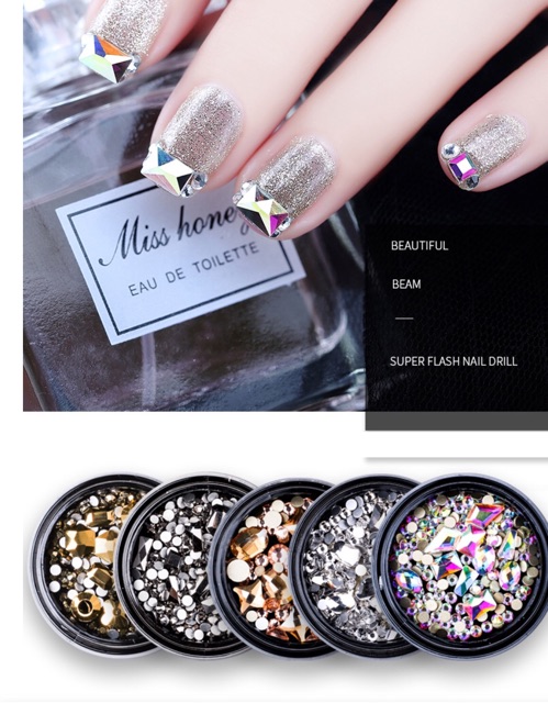 set đá trang trí nail
