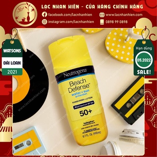 KEM CHỐNG NẮNG NEUTROGENA CHO HOẠT ĐỘNG NGOÀI TRỜI VÀ BƠI LỘI ❤ NEUTROGENA BEACH DEFENSE SUNSCREEN LOTION SPF50+