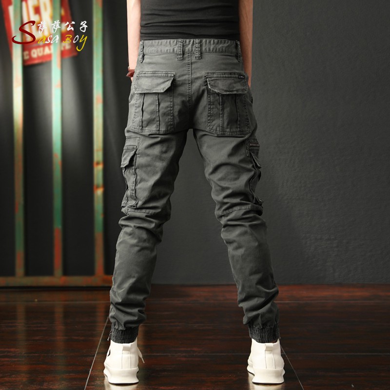 Quần Jogger Kaki - Túi Hộp Khoá Cá Tính