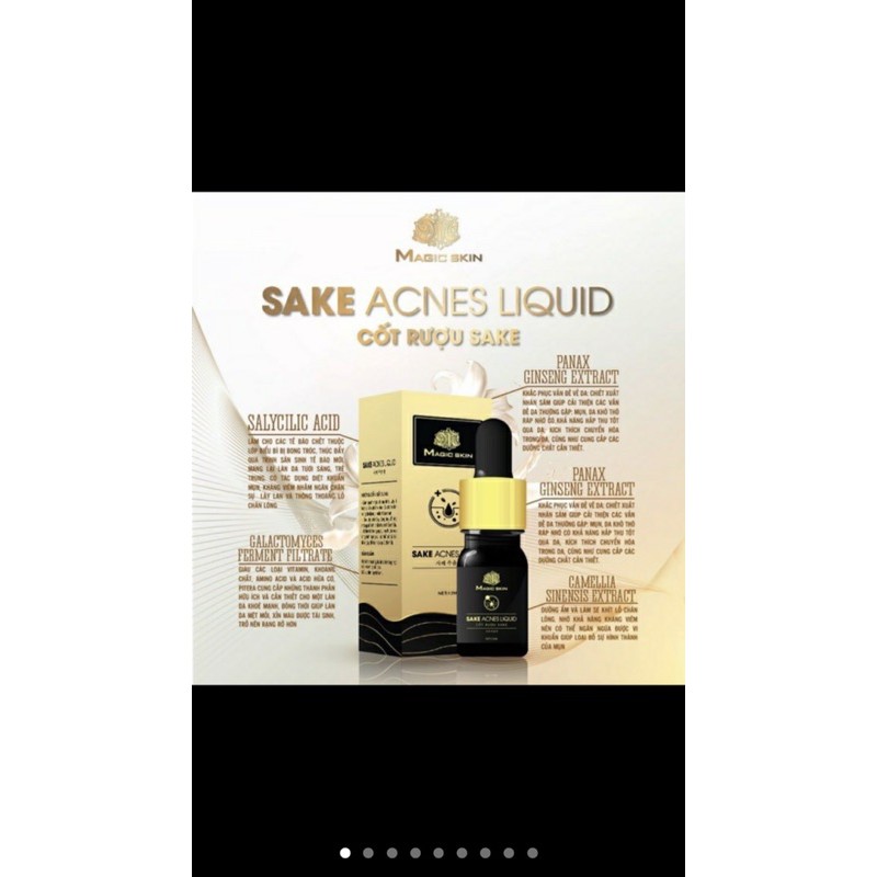 Cốt rượu sake MAGICSKIN