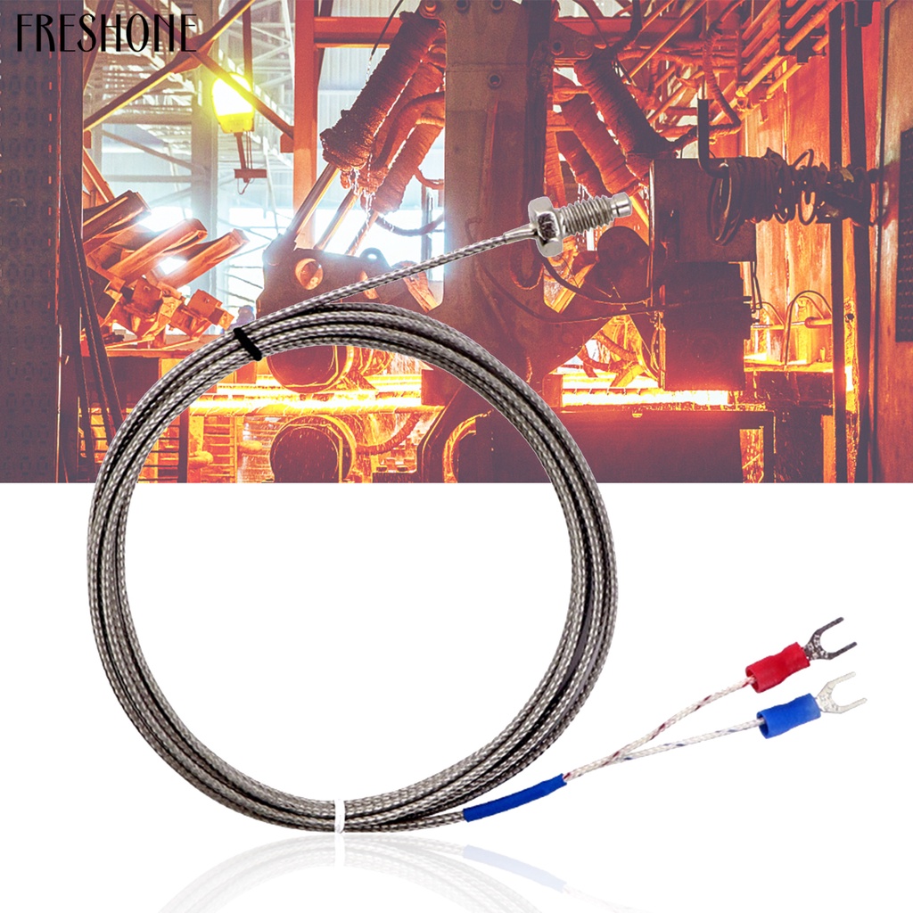 Đầu Dò Cảm Biến Nhiệt Độ Loại K 1 / 2 / 4 / 5m M6