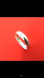 Nhẫn bạc tròn trơn