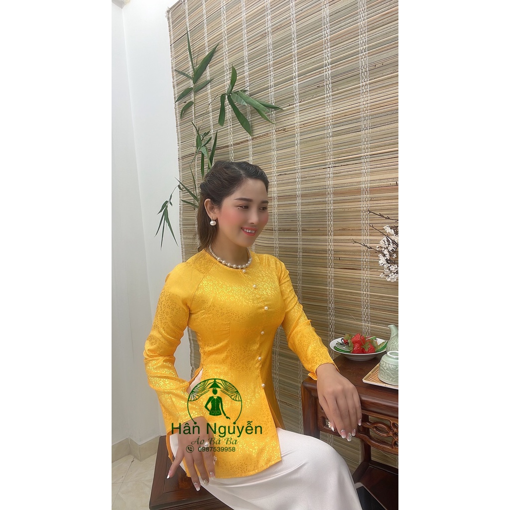 ÁO BÀ BA CAO CẤP KÈM QUẦN