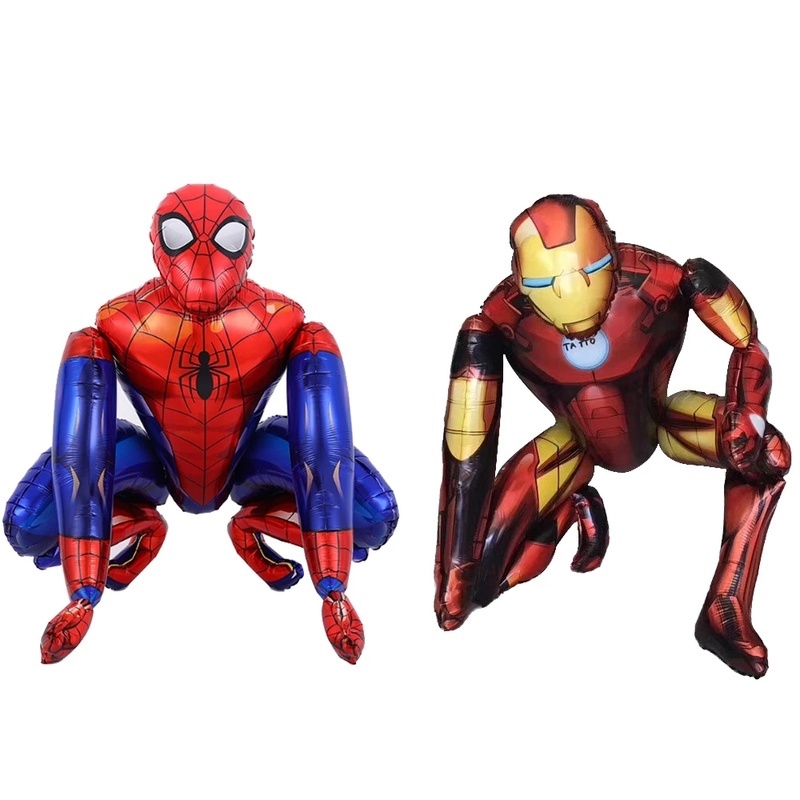 1 Bong Bóng Hình Siêu Anh Hùng Marvel 3D Trang Trí Tiệc Sinh Nhật Cho Bé