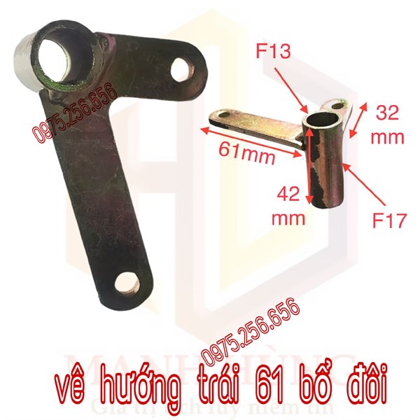 vê hướng trái 61 bổ dôi