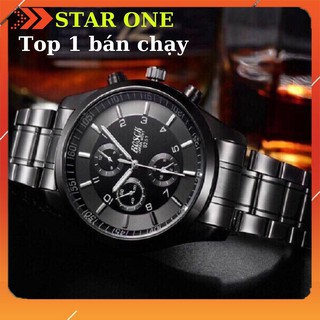 Đồng Hồ Thời Trang Nam Bocsk 2510 Cao Cấp Dây Thép Siêu Bền