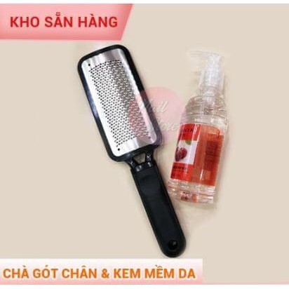 [ COMBO ] Bàn Trà Gót Chân & Kem Dưỡng Ẩm Vô Cùng Tiện Lợi