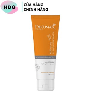 Gel rửa mặt ngừa mụn Decumar Clean
