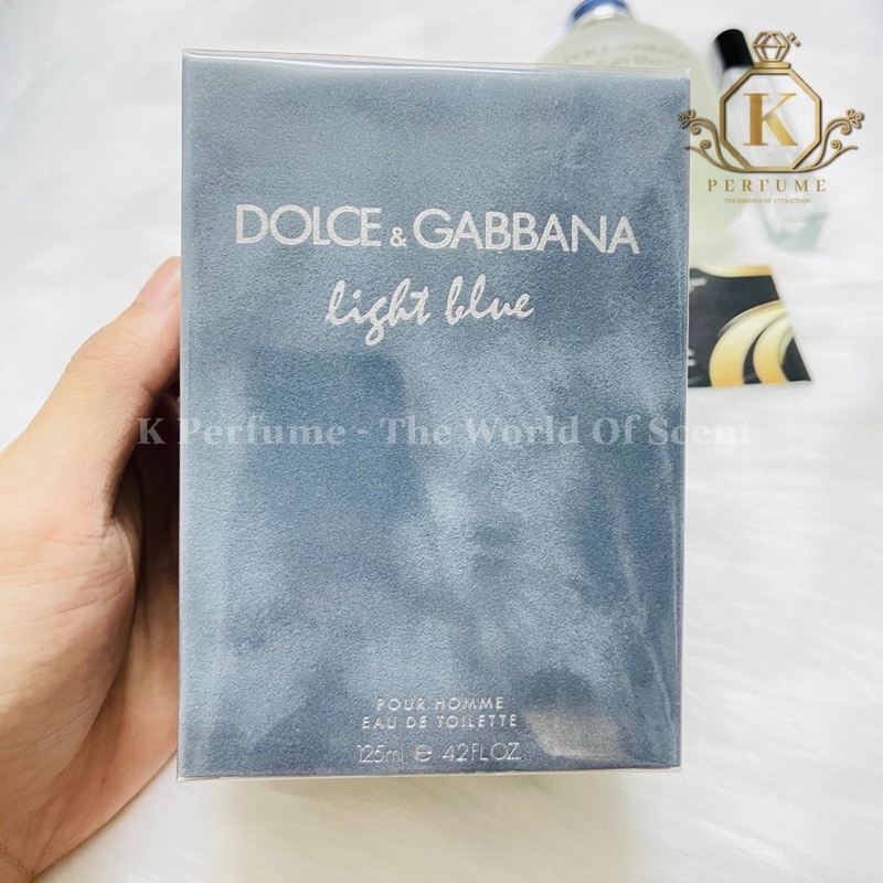 [K Perfume Chính Hãng] Nước Hoa Nam D&G Light Blue Pour Homme | Thế Giới Skin Care