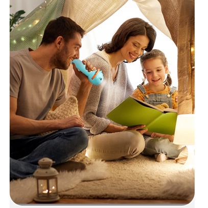 Đồ Chơi Đèn Pin Chiếu Hình Động Vật Tăng Tính Sáng Tạo Cho Bé - 24 hình sắc nét HÀNG ĐẸP 11.3cm *3.5cm