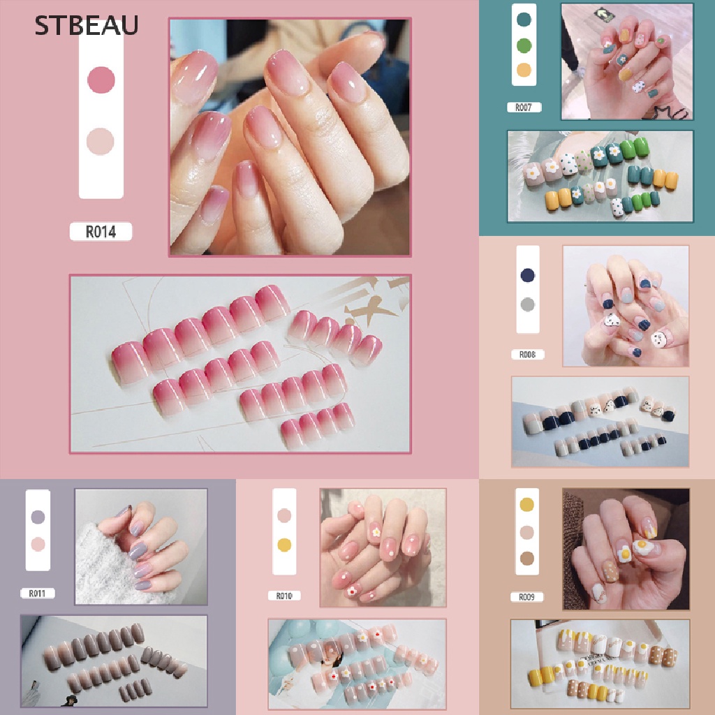 [Hàng mới về] Miếng dán trang trí móng tay hình Santa Claus hợp thời trang