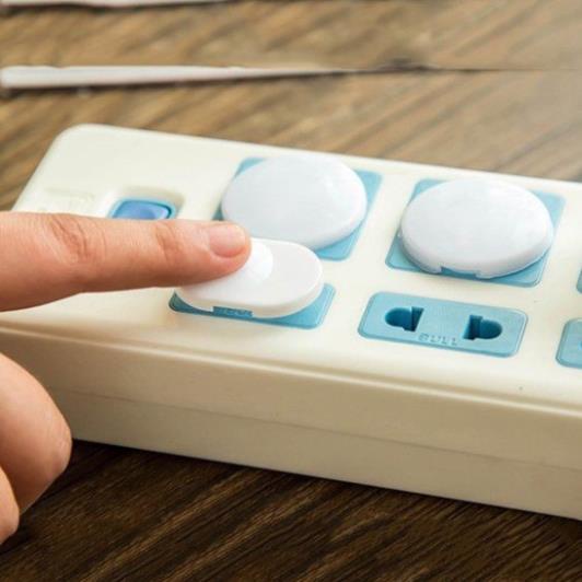 Bịt Ổ Điện - Bịt Ổ Cắm Điện - Bịt ổ điện 2 chân bằng nhựa bảo đảm an toàn cho bé (1 chiếc) sẵn hàng
