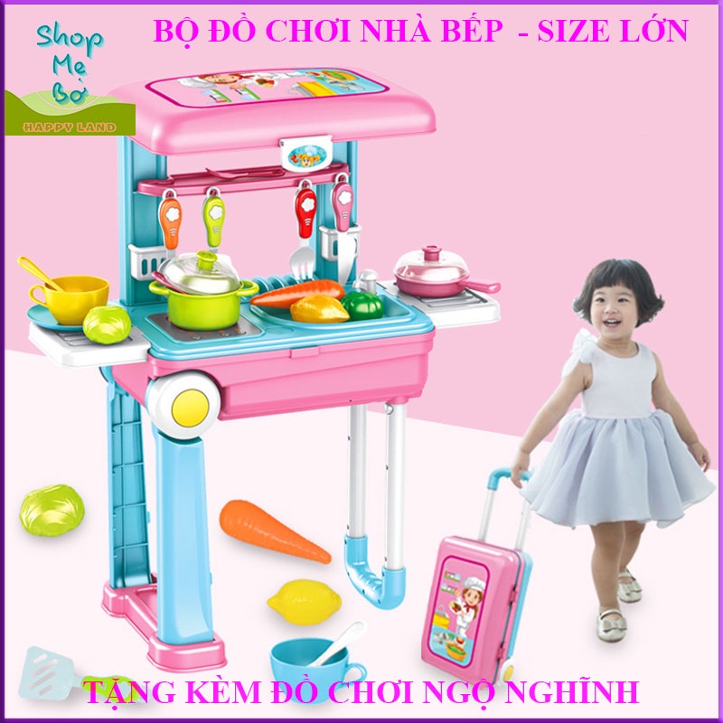 Đồ Chơi Nhà Bếp Nấu Ăn, Đồ Chơi Trẻ Em, Bé Thoả Sức Sáng Tạo, Bảo Hành 3 Tháng, Cho Bé Trai, Bé Gái