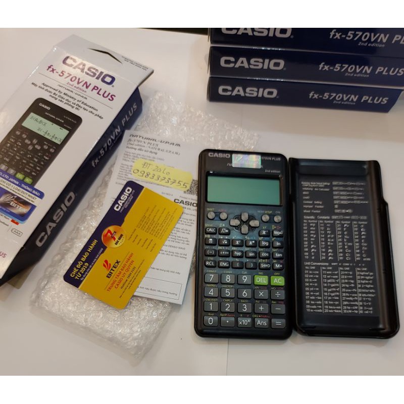 Máy tính Casio FX 570VN Plus New (2nd Edition) -hàng nhập Thái lan-