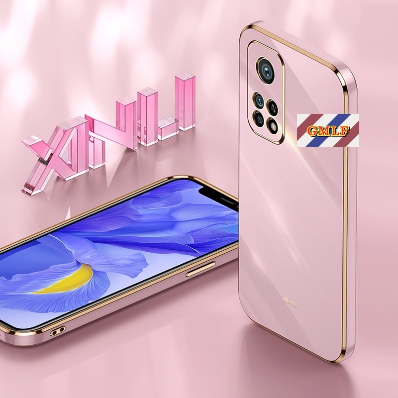 Ốp Điện Thoại Silicon Mềm Mạ 6D Cho Xiaomi Mi 11T Pro 10T 9T 11 Lite 5G NE