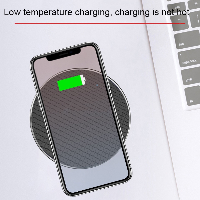 Đế sạc nhanh không dây 10W Qi cho iPhone X XS Max 8 Samsung S10 S9