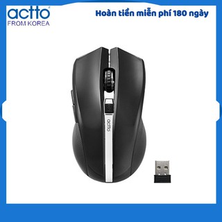 Chuột quang không dây dáng chuẩn - Race Wireless Mouse Actto MSC-209