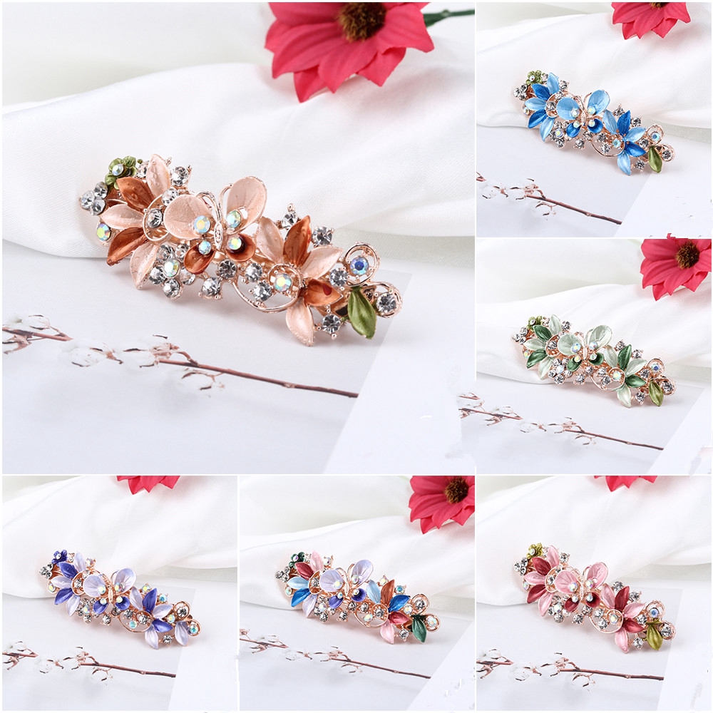 Kẹp tóc hoa cho nữ