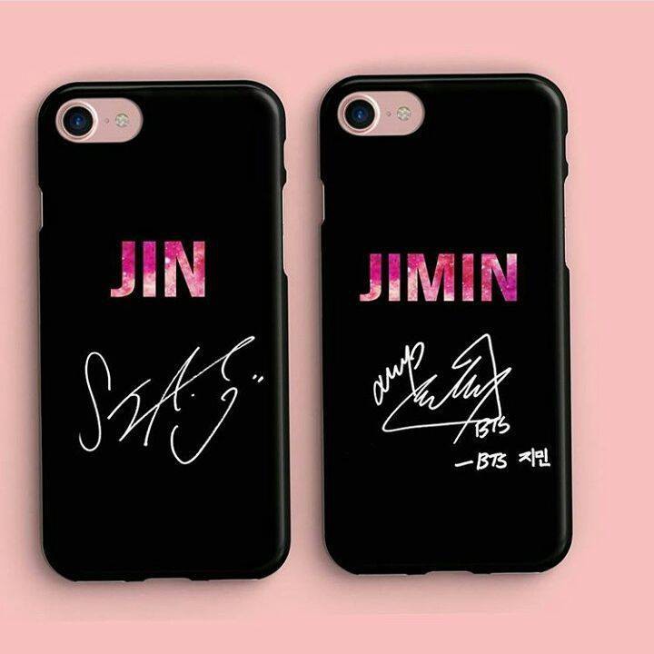 ốp lưng chữ kí BTS cực hót