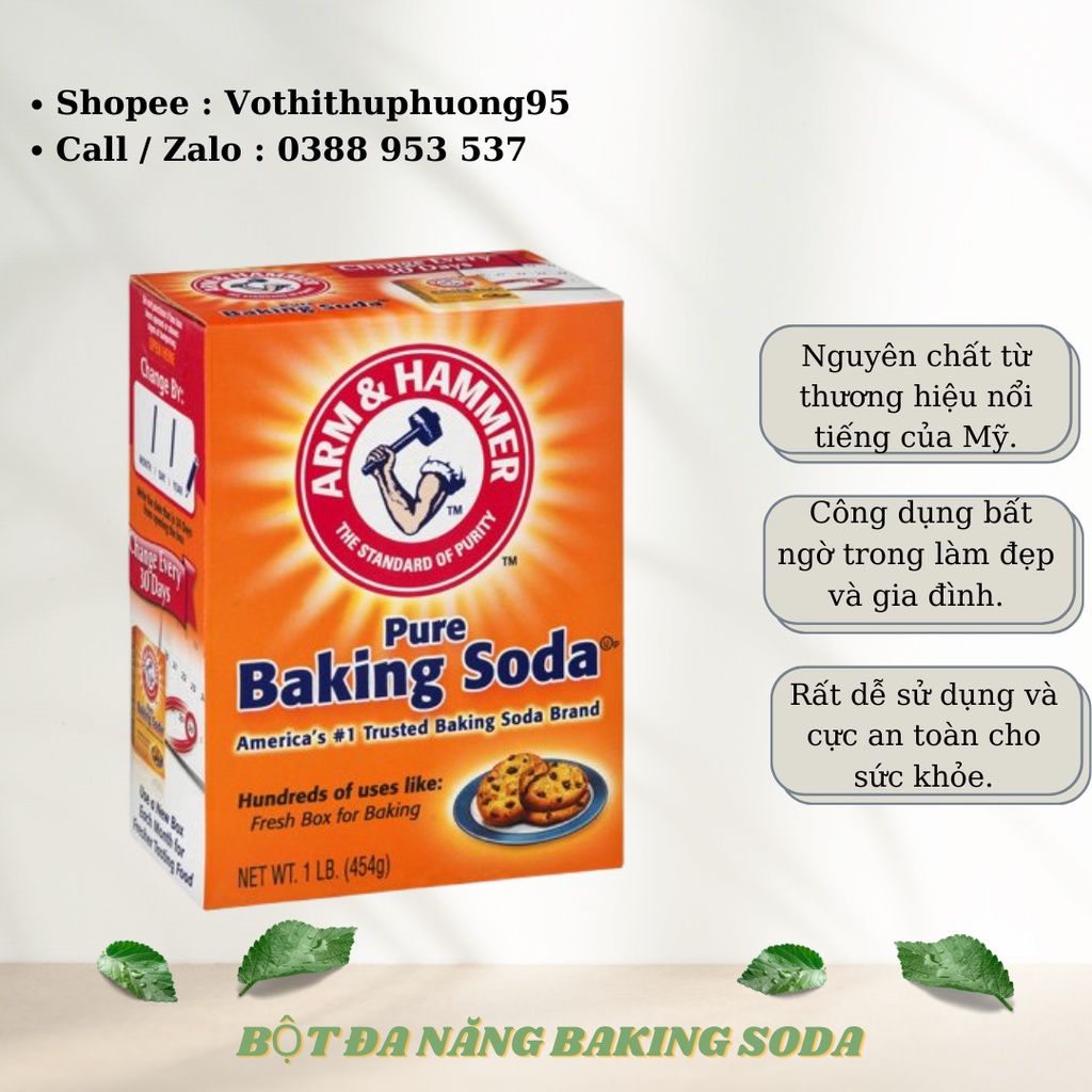 Bột đa dụng Pure Baking Soda