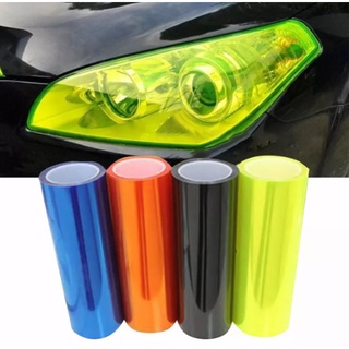 Cuộn Phim Dán Đổi Màu Cho Đèn Pha Xe Hơi loại cao cấp Decal vynyl 3 lớp chất lượng cao