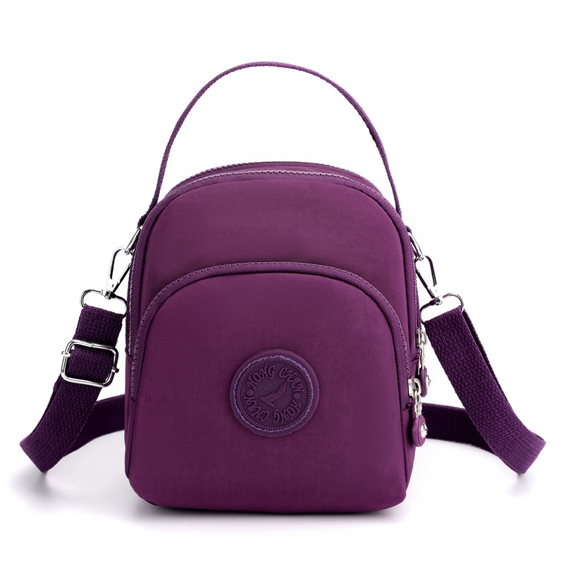 Balo Vải Dù Đẹp B09 - Màu Tím YT