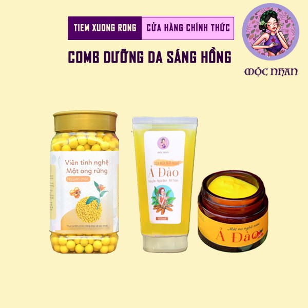 Nghệ viên mật ong rừng, Viên nghệ mật ong rừng đẹp dáng, sáng da, tốt cho dạ dày, hàng mới MỘC NHAN 500g - handmade