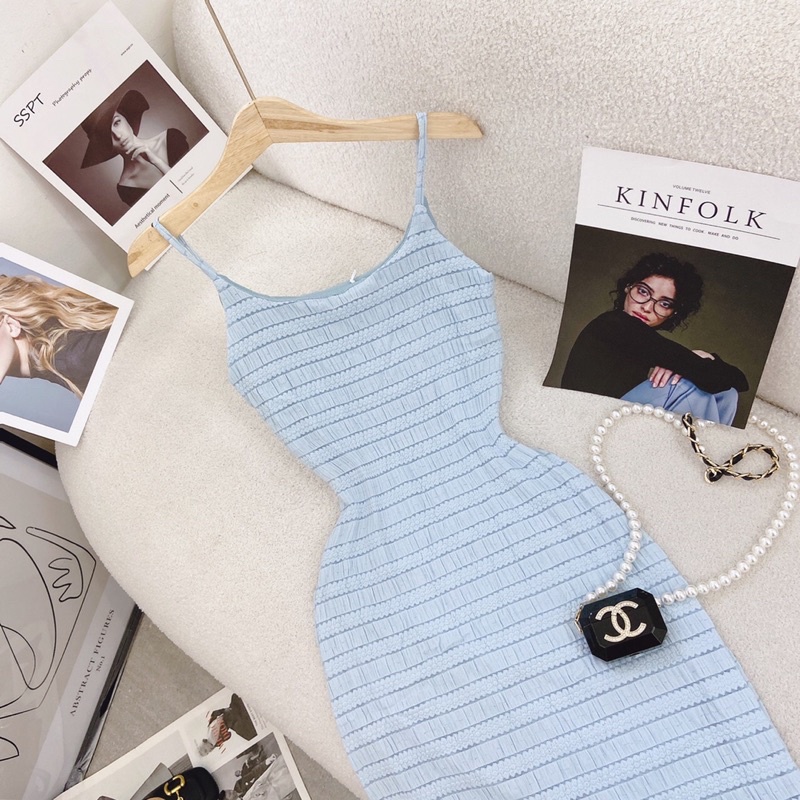 ĐẦM 2S ÔM BODY KẺ 2M