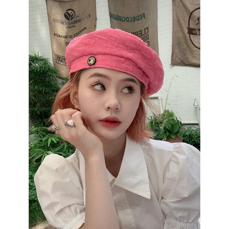 Mũ Beret Mỏng Phong Cách Hàn Quốc Thời Trang Xuân Thu Cho Nữ