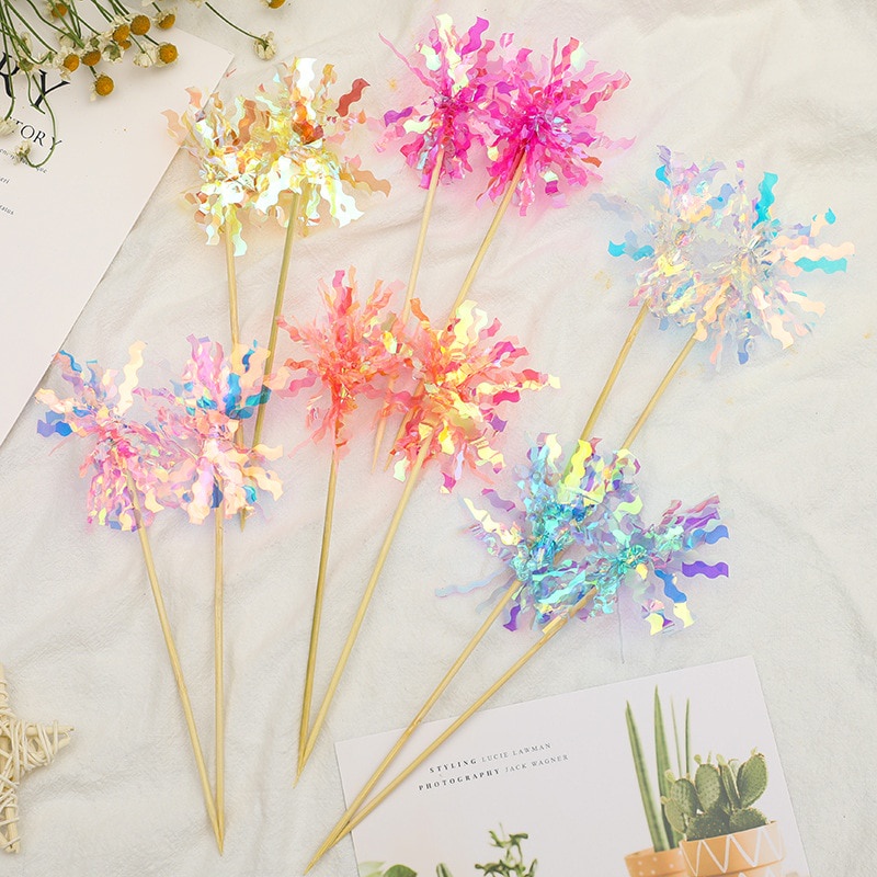 Set 2 Que Cắm Trang Trí Bánh Kem Hình Chữ Happy Birthday