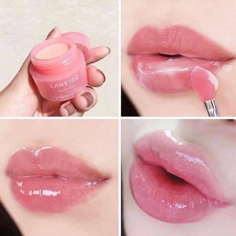 Mặt Nạ Dưỡng Ẩm Cho Môi Ban Đêm LANEIGE - Ủ Dưỡng Môi Hàn Quốc Lip Sleeping Mask dưỡng ẩm, giảm thâm