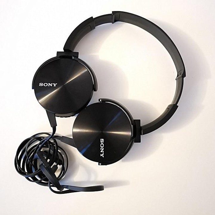 Tai nghe chụp tai Sony headphone tốt chống ồn, thiết kế đẹp rẻ 1 chân 3.5mm Educase