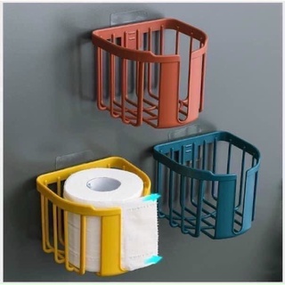 Giỏ đựng giấy vệ sinh dán tường đa năng tiện dụng gọn gàng