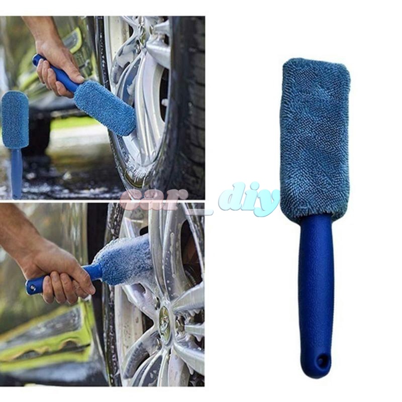 Bàn Chải Sợi Nhỏ Làm Sạch Bánh Xe Hơi Tiện Dụng