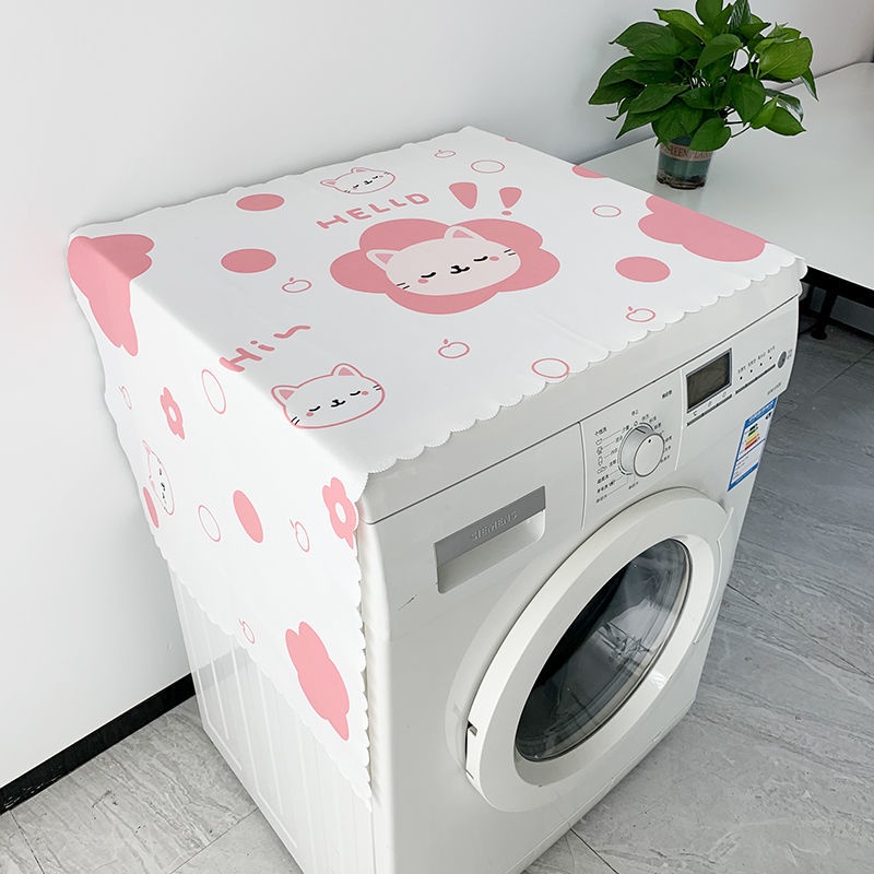 Khăn Vải Chống Nắng Cho Máy Giặt Cửa đơn / Cửa đôi Vải Che Tủ Lạnh Thùng Giặt Khăn Lau Bụi Lò Nướng / Lò Vi Sóng Khăn Che Tủ Lạnh