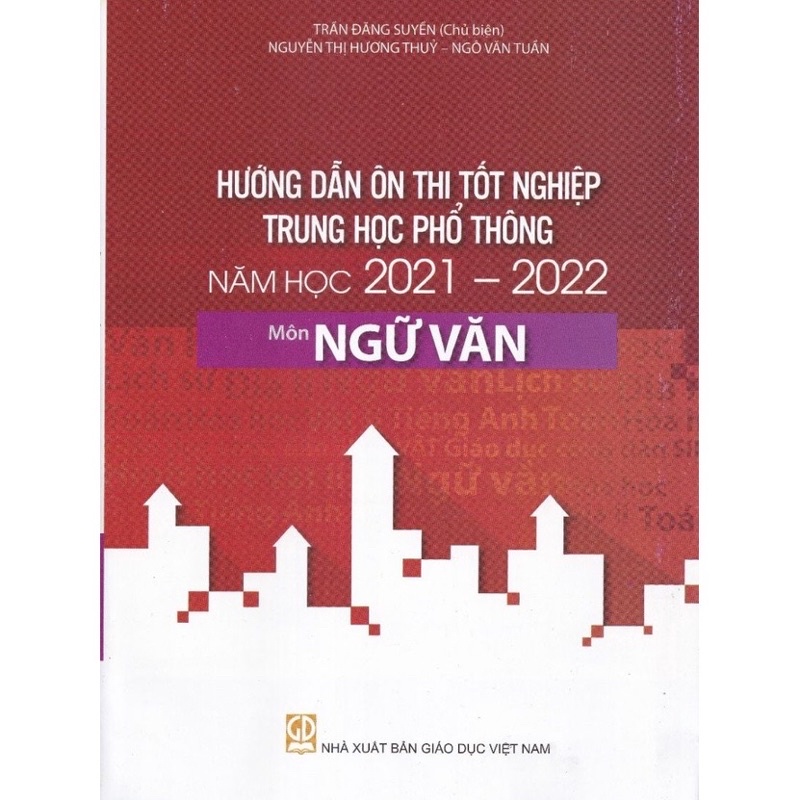 Sách - (Combo 2 cuốn) Hướng Dẫn Ôn Thi Tốt Nghiệp Trung Học Phổ Thông Năm Học 2021 - 2022 Môn Toán - Ngữ Văn