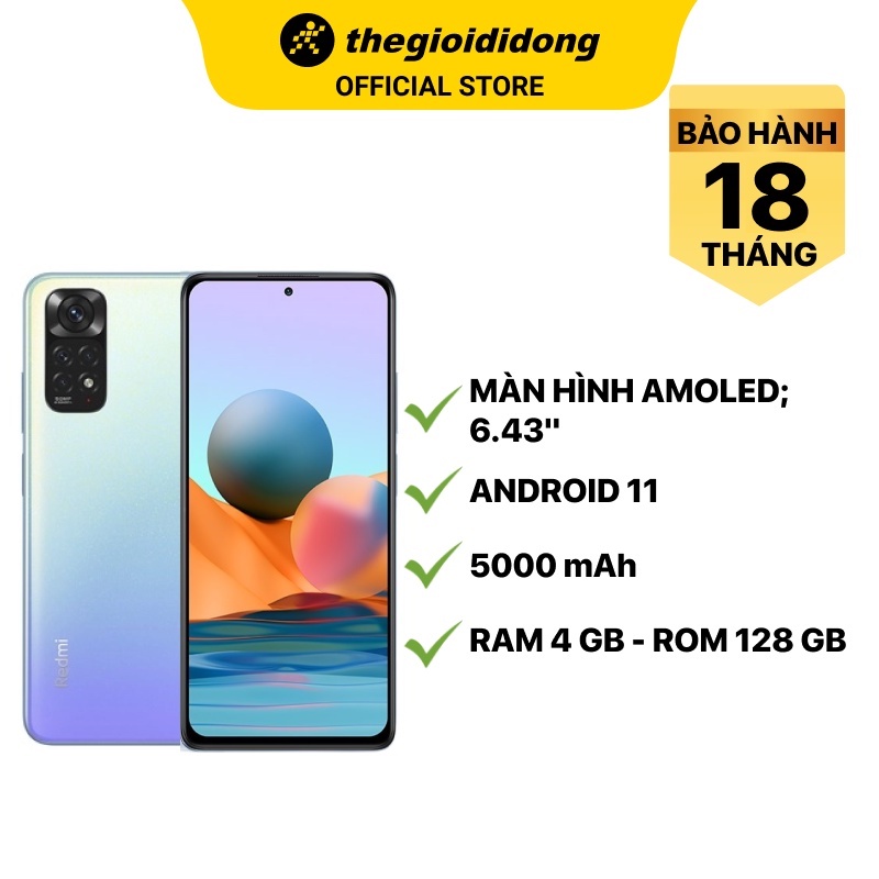 Điện thoại Xiaomi Redmi Note 11 (4GB/128GB)