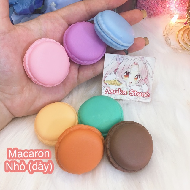 Hủ macaron nhỏ - Đựng Son Dưỡng, Chiết Mỹ Phẩm Du Lịch