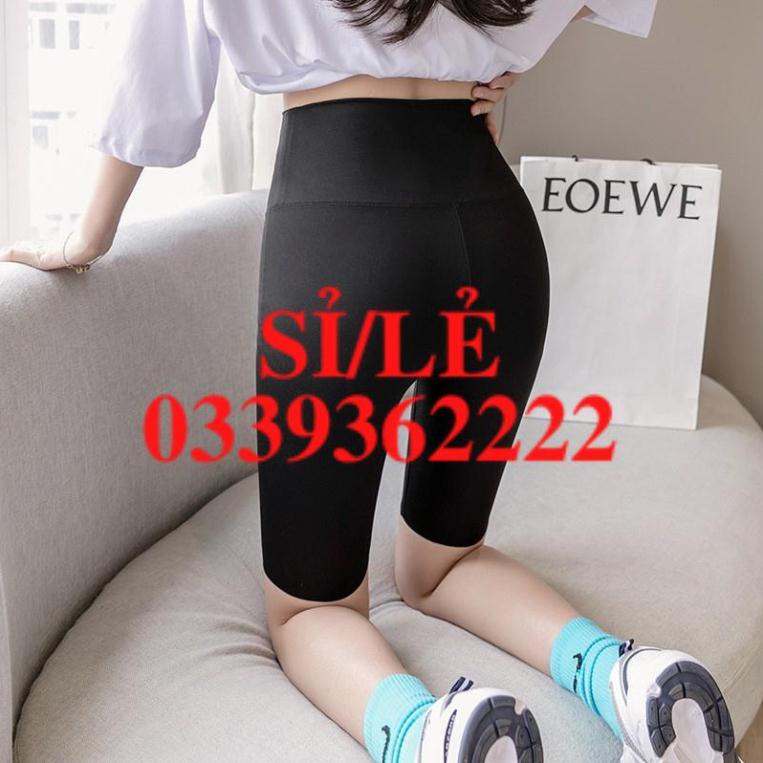[ CHÍNH HÃNG ] Quần Legging Lửng Nữ Biker Trendy Cạp Cao Hàng Quảng Châu  HAIANHSHOP