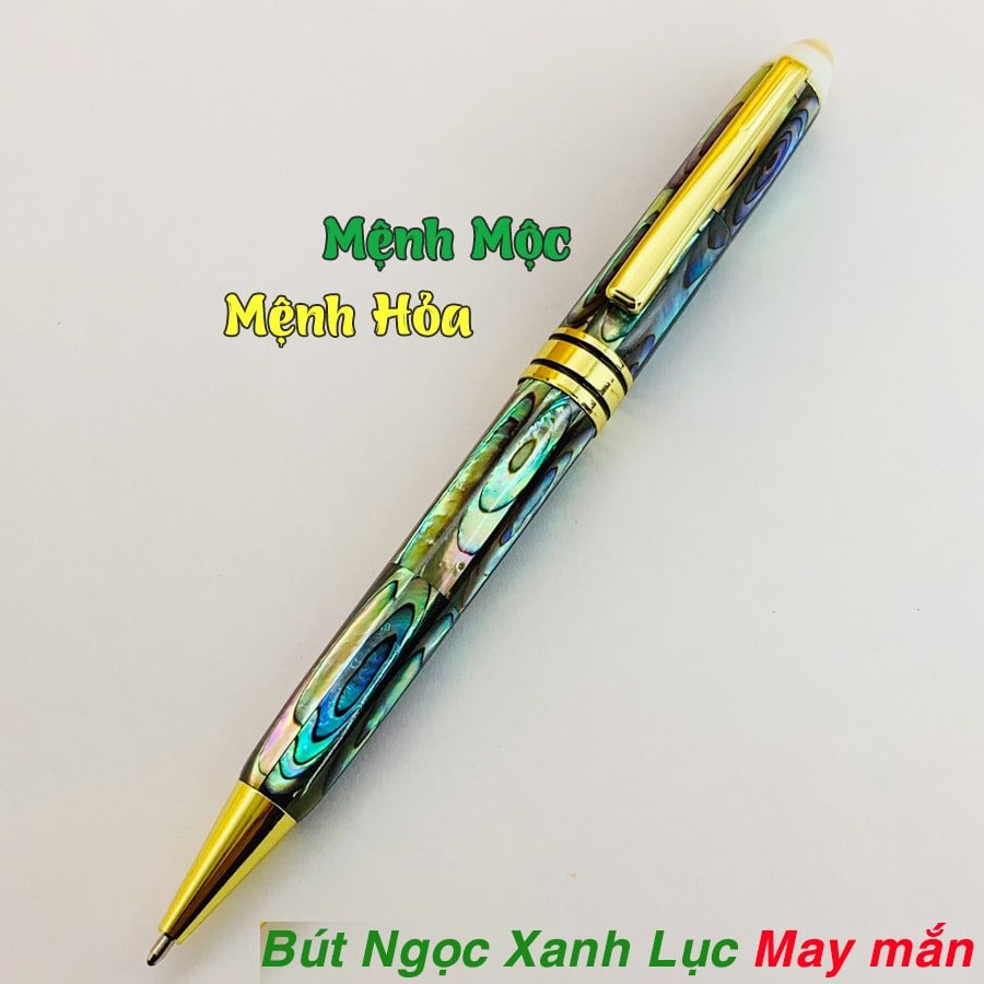 Bút Kí Cao Cấp bằng vỏ bào ngư - đem lại may mắn
