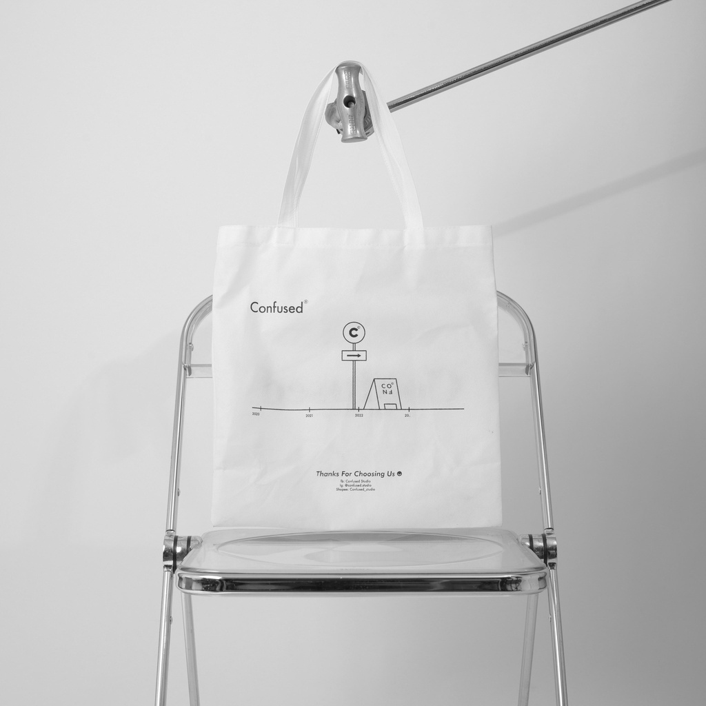 Túi Tote Confused SS2 - Phong cách hàn quốc