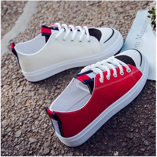 Giầy Sneaker ulzzang Nữ phối 2 màu (hàng book hộp kèm hình thật) 089