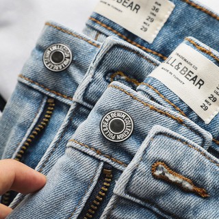 Quần jean Pull&bear Xanh