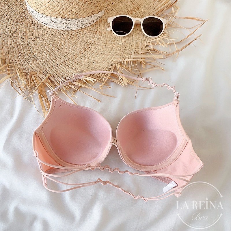 Áo Cúp Cài Trước Cổ Yếm 🌟Áo Lót Nữ🌟Mặc Hở Lưng Nâng Ngực Đẹp La Reina (LRAB045) | BigBuy360 - bigbuy360.vn