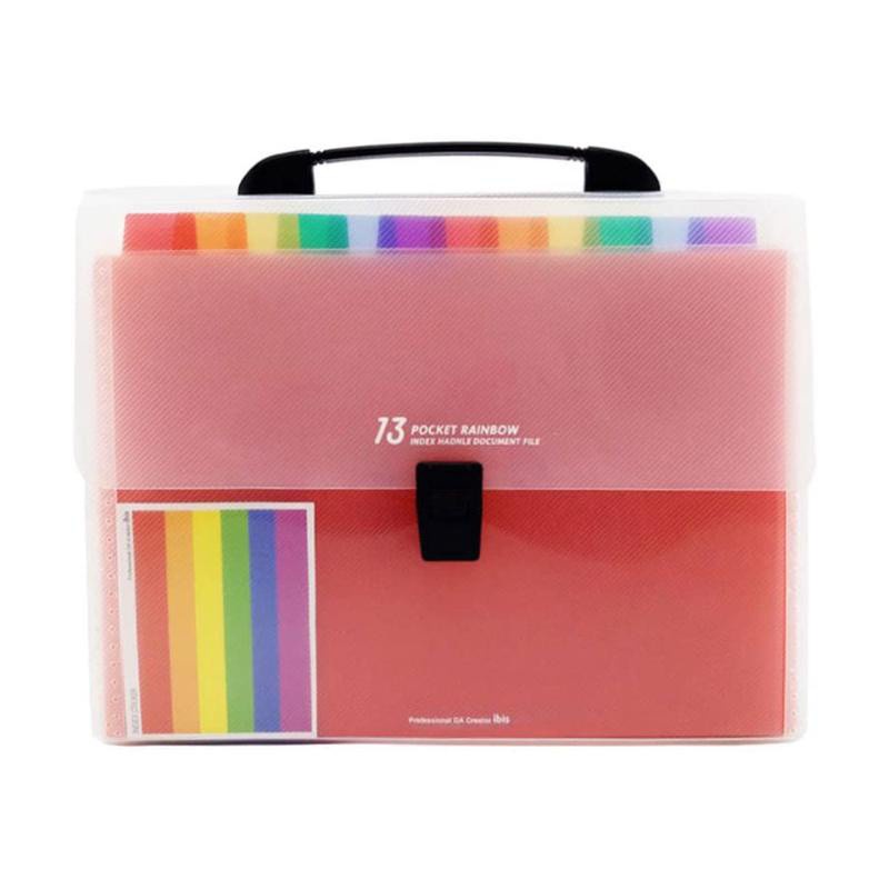 JPRICE 【COD】Túi Đựng Tài Liệu Khổ A6 Bằng Nhựa Tiện Dụng Cho Văn Phòng