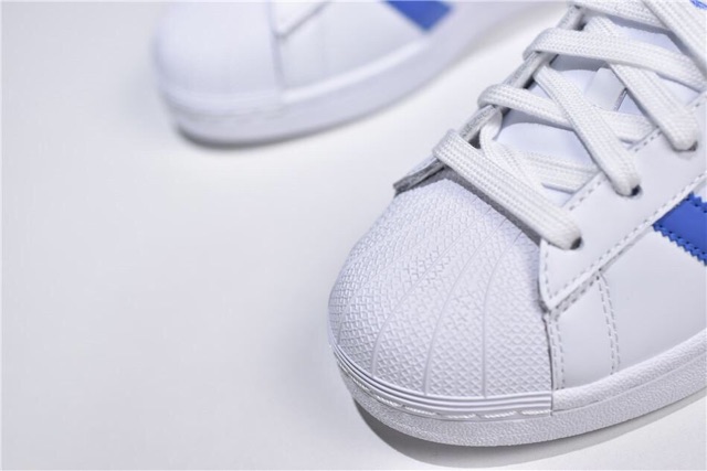 ❤️FREESHIP❤️Giày superstar mũi sò xanh dương cao cấp