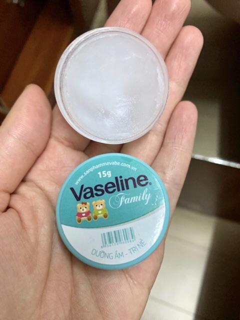 [CHÍNH HÃNG] Kem nẻ Vaseline Family 15g - Dùng được cho em bé