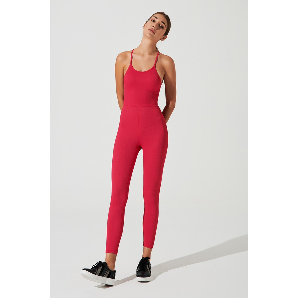 OLABEN THAIRINMA JUMPSUIT Áo liền quần tôn dáng Cardinal Pink